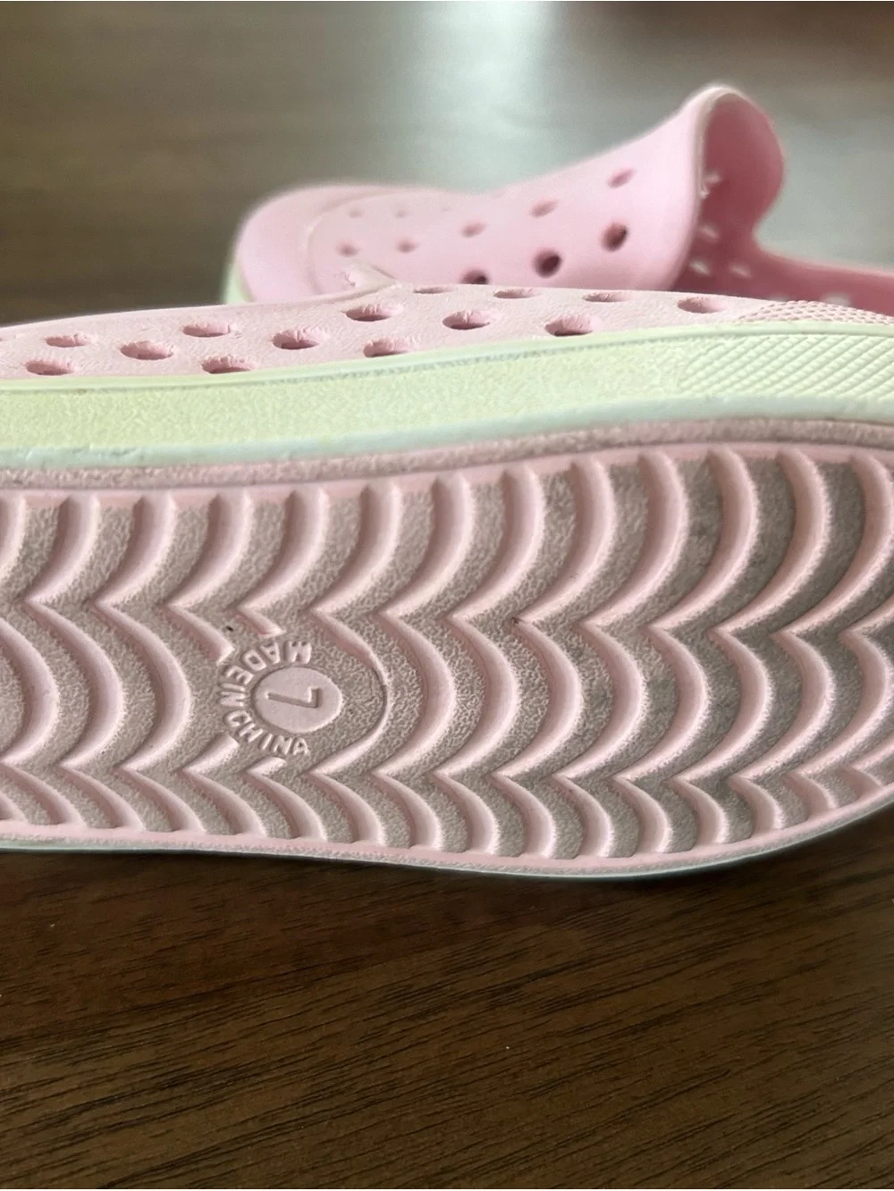 Old Navy Pink Slip-On Ventilated Kids Water Shoes